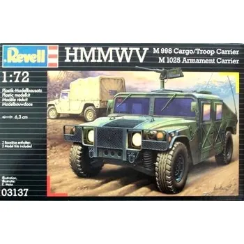 Plastikový model Model 1:72 Revell HMMWV M998 & M1025