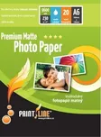 Fotopapír PrintLine A6 Premium matte