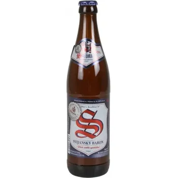 Pivo Svijany Baron 15° 0,5 l sklo