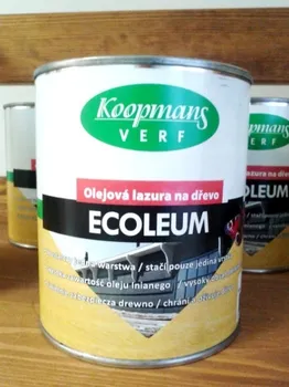 Olejová barva KOOPMANS ECOLEUM 001 bezbarvý UV 2,5l 