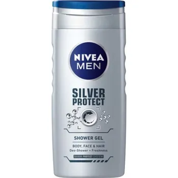 Sprchový gel Nivea Men Silver protect sprchový gel 250 ml