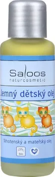 Masážní přípravek Saloos jemný dětský olej 250 ml