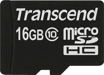 Paměťová karta Transcend microSDHC 16 GB Class 10 (TS16GUSDC10)