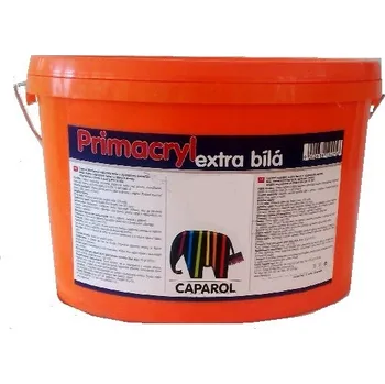 barva na zeď Caparol Primacryl bílá