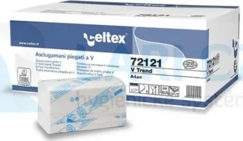 Ručníky papírové skládané CELTEX V Trend 3150ks, bílé, 2vrstvy
