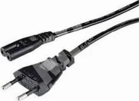Kabel přístrojový kabel 230V, 2m, LOGO, 2 pinová koncovka