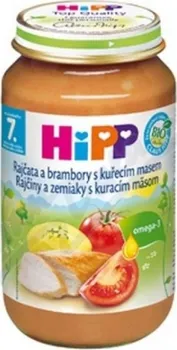 HiPP Rajčata a brambory s kuřecím - 6x220g