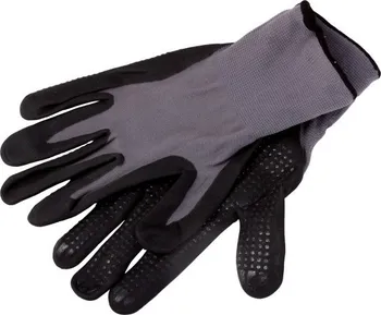 Pracovní rukavice Rukavice nylonové-NITRIL pěna+terčíky10
