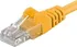 Síťový kabel PremiumCord Patch kabel UTP RJ45-RJ45 level 5e 7m žlutá