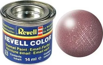 Modelářská barva Modelářská emailová barva Revell měděná metalická 14 ml - č.93
