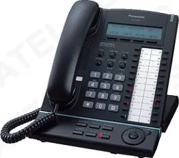 Stolní telefon Panasonic KX-T7633CE-B černý