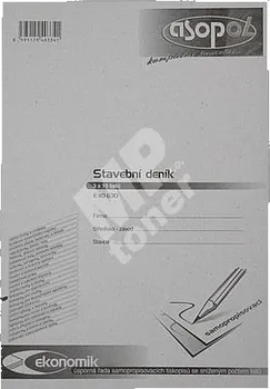 Tiskopis Stavební deník ASOPOL 110630 3x10 listů