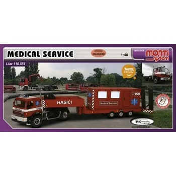 Plastikový model Stavebnice Monti Systém 08.K9 - Liaz Medical Service