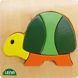 Dřevěné puzzle, želva - LENA 32063