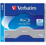 Verbatim BluRay BD-R 5pack Jewel 25GB 4x