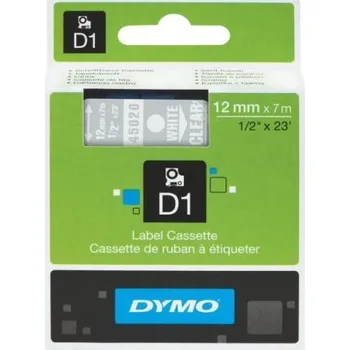 Pásek do tiskárny Dymo Pocket D1 45010 černá / transparentní