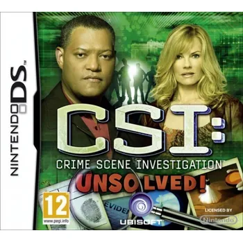 CSI: Crime Scene Investigation Unsolved! Nintendo DS Hra pro starou konzoli CSI: Crime Scene Investigation Unsolved! Nintendo DS