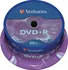 Optické médium Verbatim DVD+R 4,7GB 16X 25ks cake box