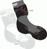 Dámské ponožky Tempish Skate Air Mid inline Black