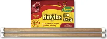 Příslušenství ke kleci pro ptáka Tommi Dřevěné bidýlko pro exoty 2 ks