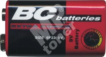 Článková baterie Baterie zinkochloridová 9V baterie Extra BC 6F22 9V