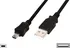 Datový kabel DIGITUS USB A samec na B-mini 5pin samec, 2x stíněný, 1,8m (AK-300108-018-S)