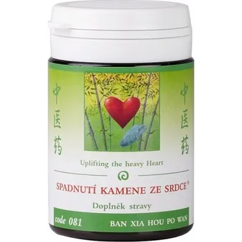 Přírodní produkt TCM Herbs Spadnutí kamene ze srdce 100 tbl.