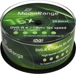 MediaRange DVD-R 50ks cakebox 16x speed…