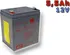 Článková baterie Baterie CSB HRL1223W F2FR, 5,5Ah, 12V