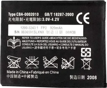 Baterie pro mobilní telefon Sony Ericsson BST-39 920 mAh