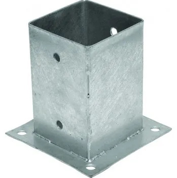 Patka sloupku 71x71x150mm,tl.2mm pozink