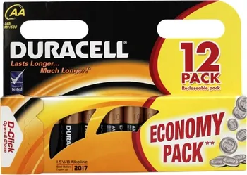 Článková baterie DURACELL Basic AA 1500 K12