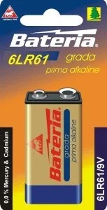 Článková baterie Baterie alkalická 9V baterie Extra BC 6LR61
