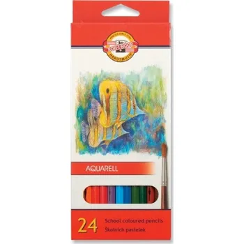 Pastelka KOH-I-NOOR Akvarelové 3718 24 ks pastelové