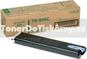 Toner Kyocera TK-805C, KM-C850, modrý, originál