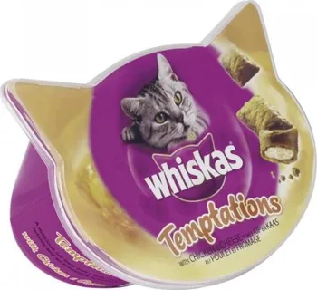 Pamlsek pro kočku Whiskas Temptations polštářky 60 g
