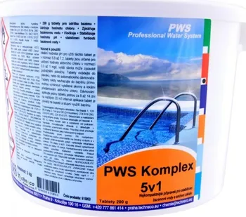 Bazénová chemie PWS Komplex 5v1