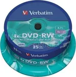 Verbatim 1x25 DVD-RW 4,7GB 4x speed…