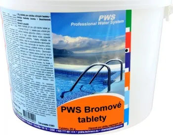 Bazénová chemie PWS bromové tablety