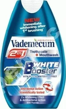 Vademecum 2v1 (zubní pasta+ústní voda) White Booster 75ml