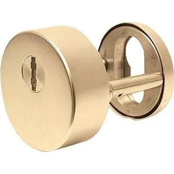 Dveřní kování M&T Ø 54 mm TiN-S 38-45 mm bezpečnostní rozeta