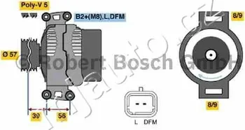 Alternátor Alternátor Bosch (0 124 425 026)