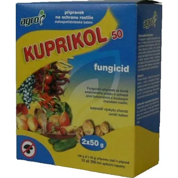 Hnojivo Agro Kuprikol 50 2 x 50 g