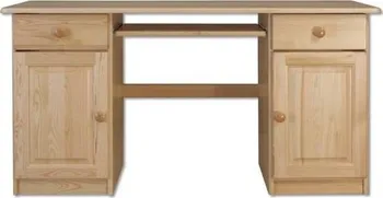 Psací stůl Drewmax BR101 - Dřevěný psací stůl 145 x 55 x 75 cm