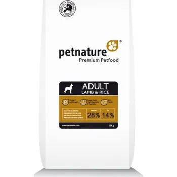 Krmivo pro psa Petnature Adult Lamb/Rice