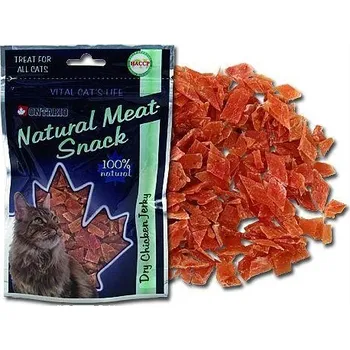 Pamlsek pro kočku Ontario Cat Dry chicken Jerky 70 g