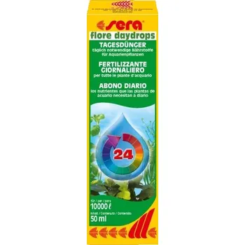 Akvarijní chemie Sera Flore Daydrops 50 ml