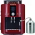 Kávovar Krups EA 8255 červený/černý