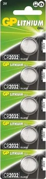 článková baterie GP CR2032 5ks