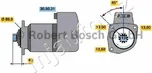 Startér Bosch (0 001 417 053)